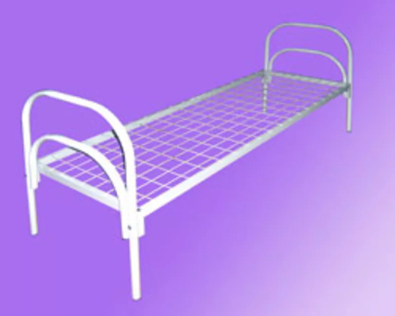 Кровати металлические для тюрем бараков и времянок мелким оптом 2