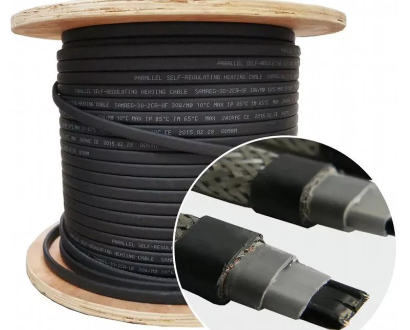 Греющий кабель SRL 30 Вт/м (для обогрева кровли)